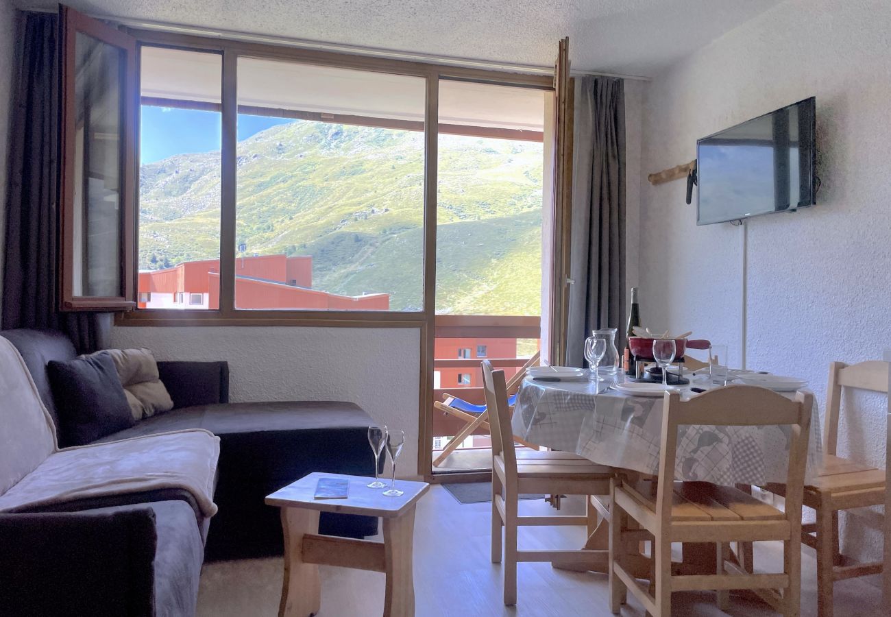 Studio à Les Menuires - (6.332) Appartement skis aux pieds  Les Menuires