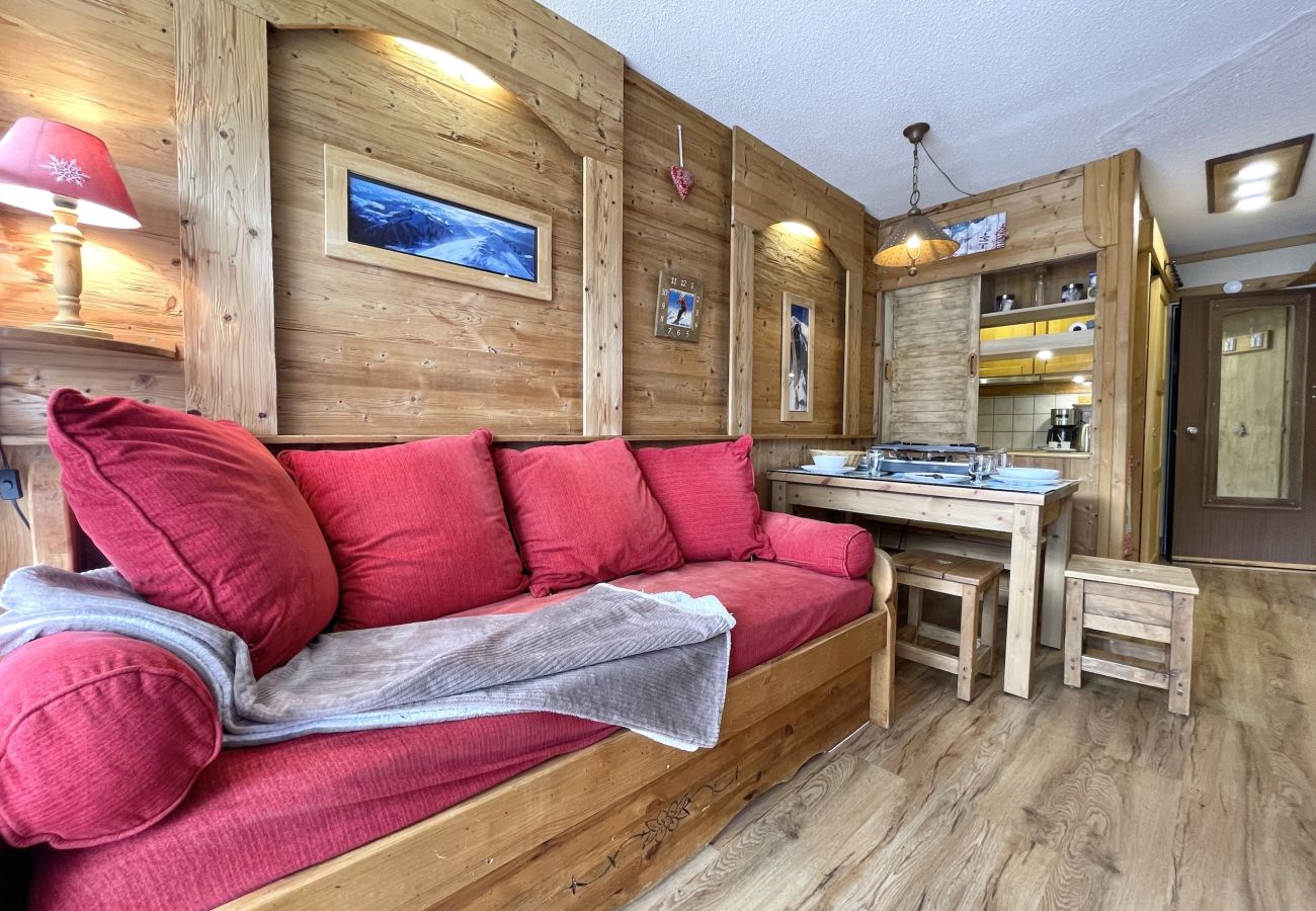 Appartement à Les Menuires - (14.003) Spacieux T2 skis aux pieds Les Menuires