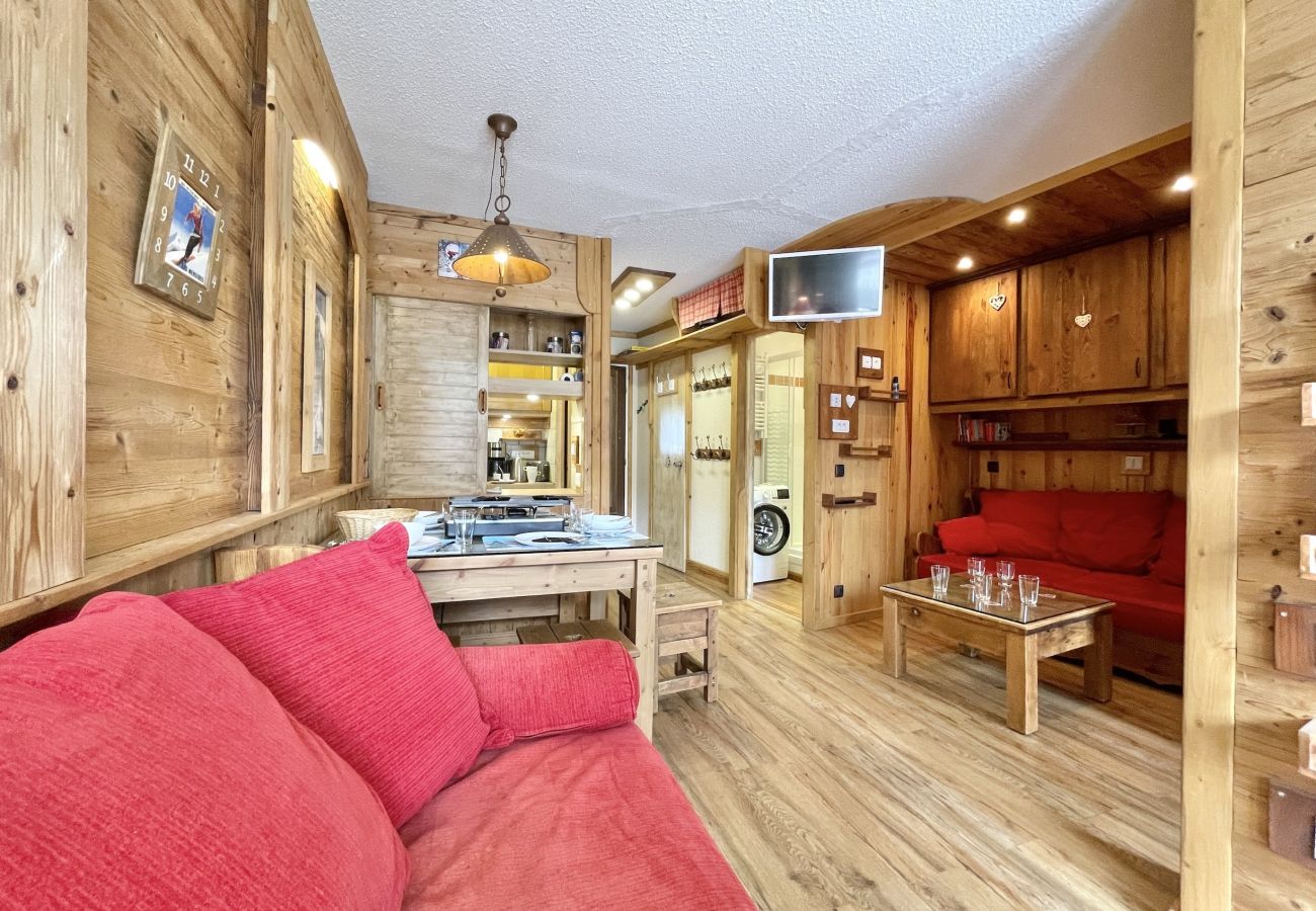 Appartement à Les Menuires - (14.003) Spacieux T2 skis aux pieds Les Menuires