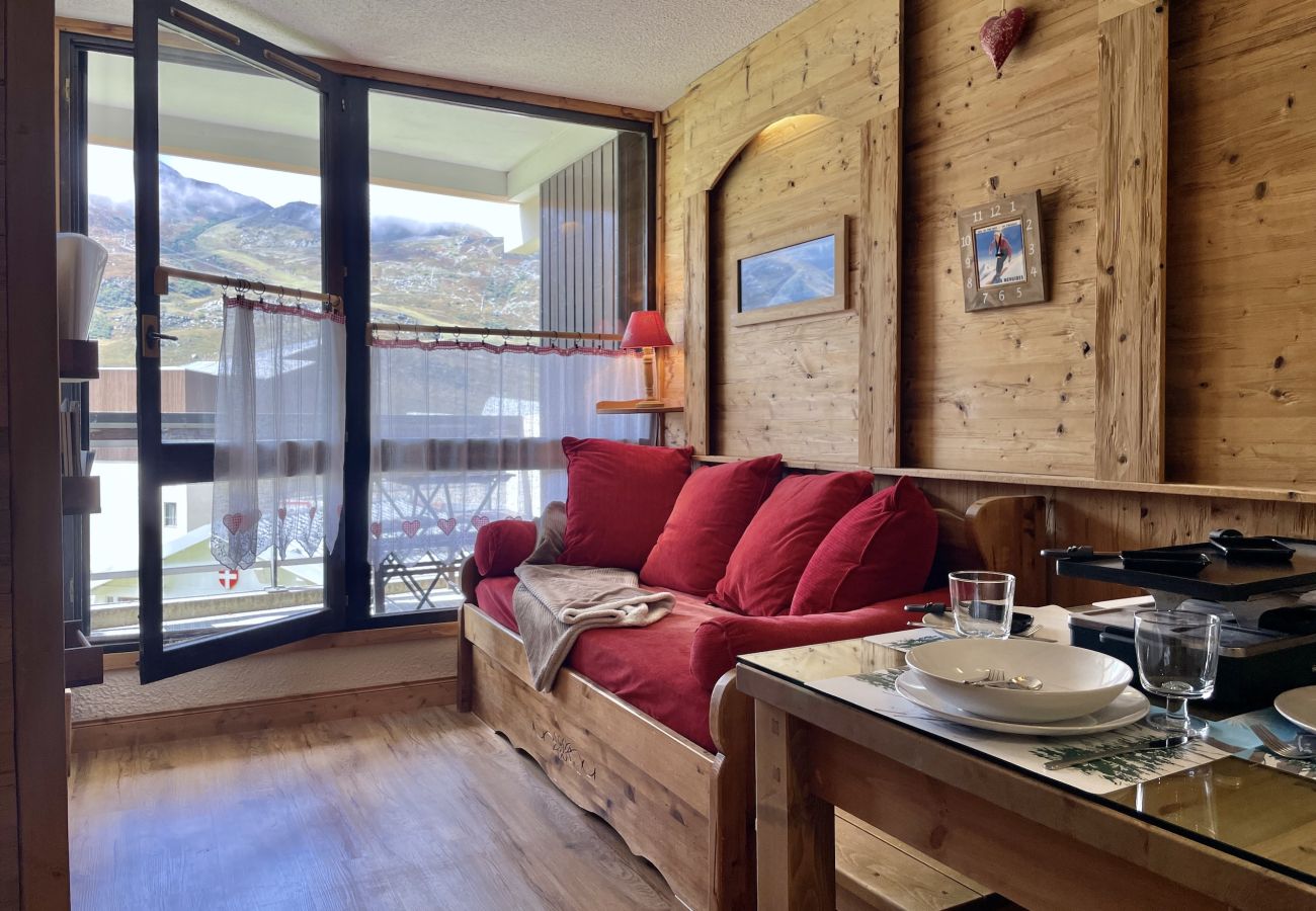 Appartement à Les Menuires - (14.003) Spacieux T2 skis aux pieds Les Menuires