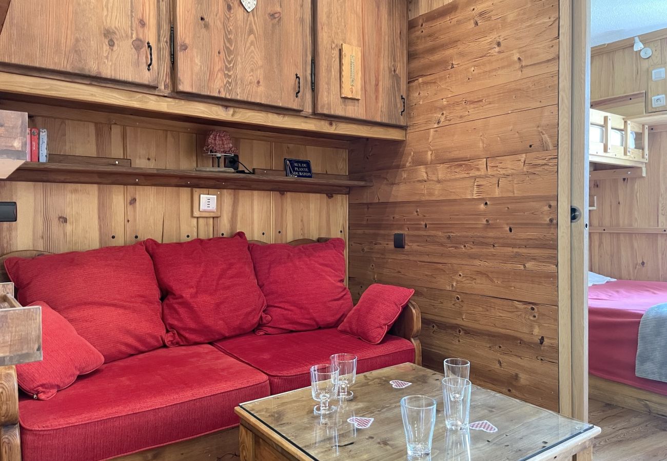 Appartement à Les Menuires - (14.003) Spacieux T2 skis aux pieds Les Menuires