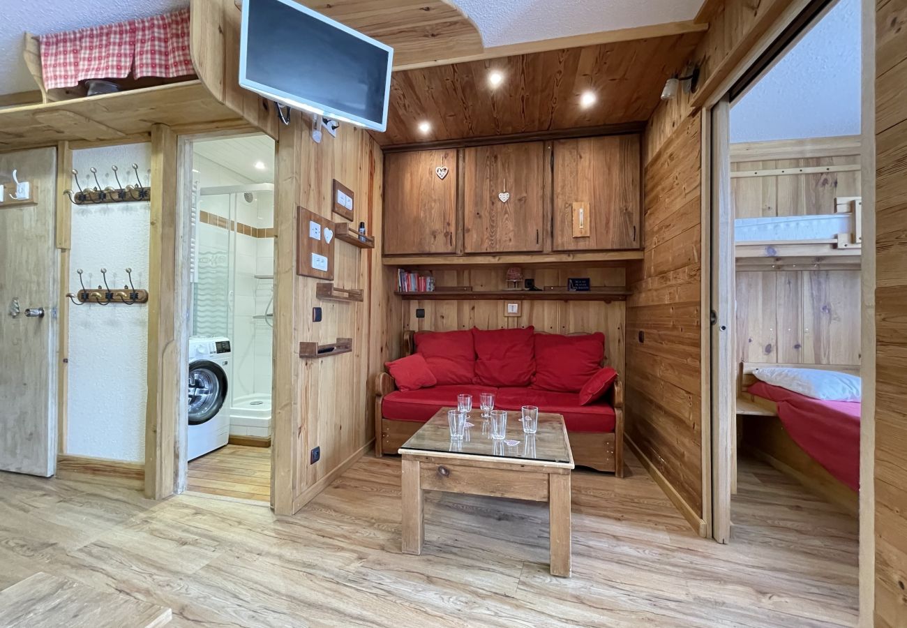 Appartement à Les Menuires - (14.003) Spacieux T2 skis aux pieds Les Menuires