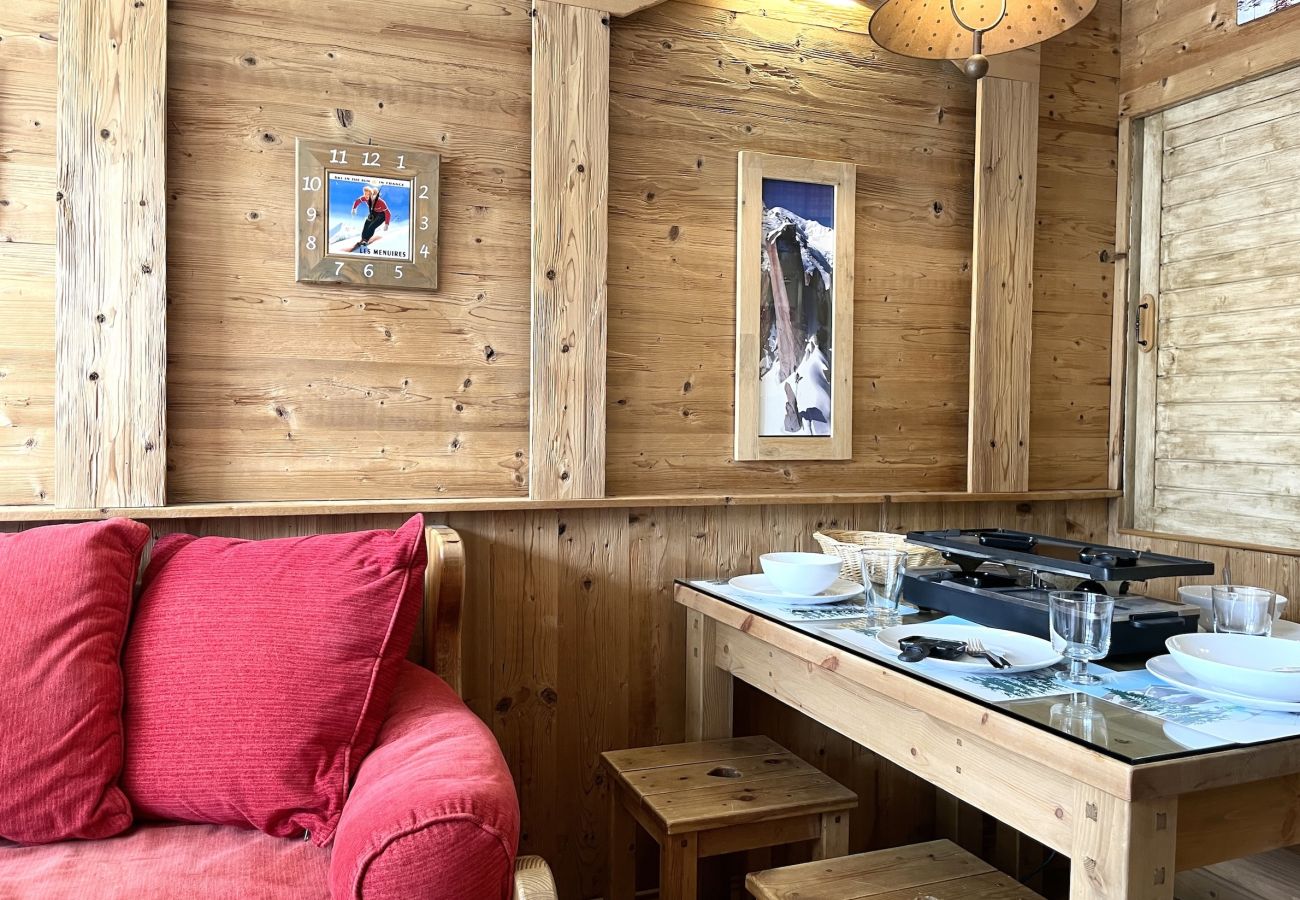 Appartement à Les Menuires - (14.003) Spacieux T2 skis aux pieds Les Menuires