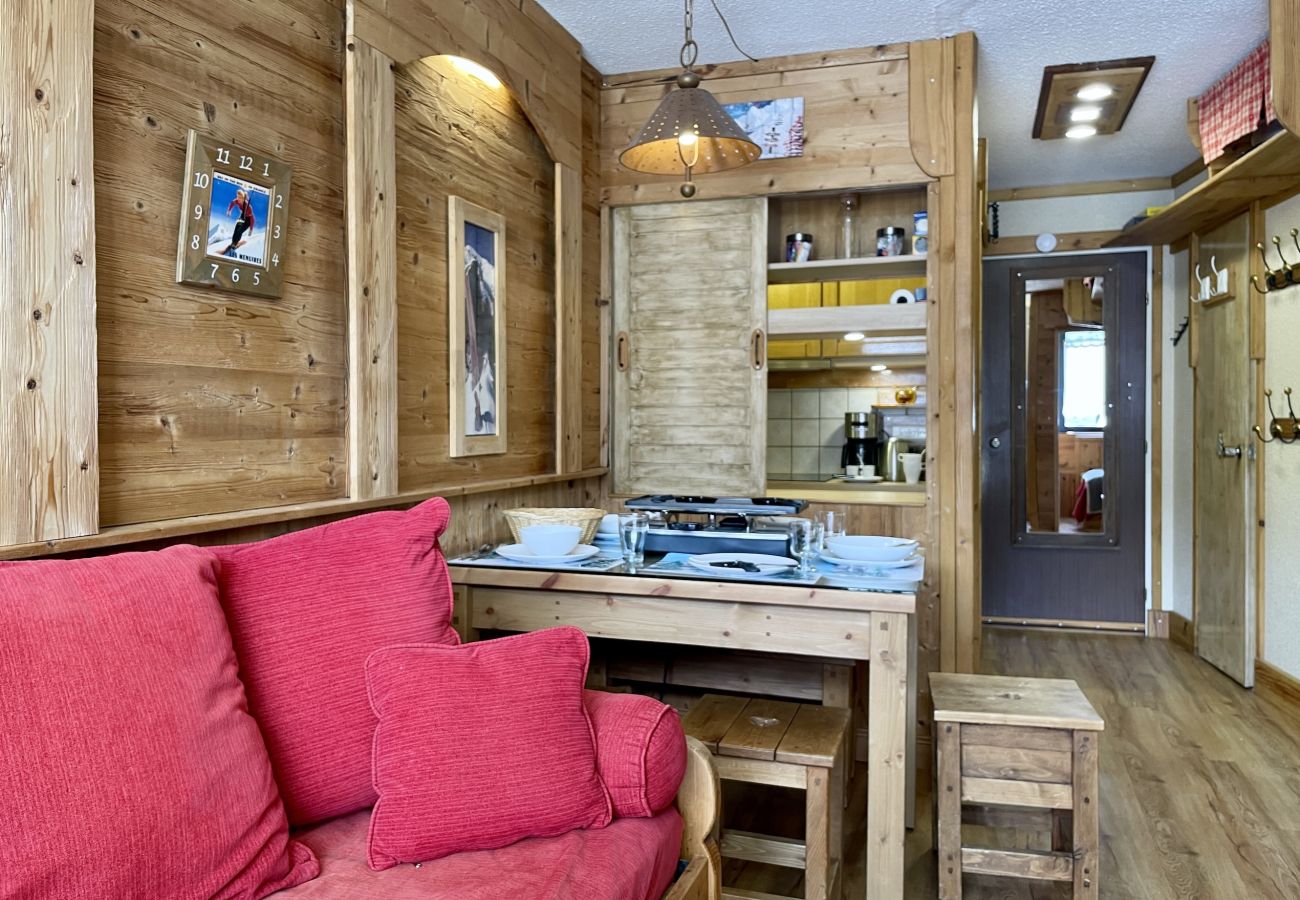 Appartement à Les Menuires - (14.003) Spacieux T2 skis aux pieds Les Menuires