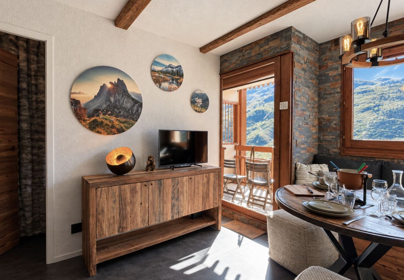 Appartement à Les Menuires - (CI.17B) –Le refuge des Marmottes- Skis aux pieds