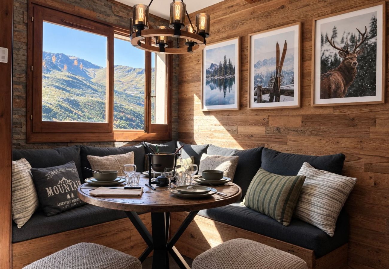 Appartement à Les Menuires - (CI.17B) –Le refuge des Marmottes- Skis aux pieds