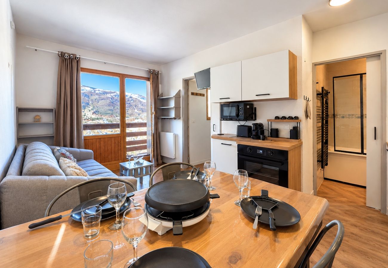 Appartement à Les Menuires - (OP.11) Appartement 2 pièces, vue panoramique